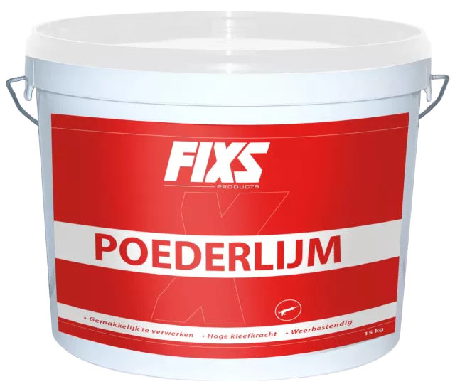 Fixs Poederlijm Emmer 15kg