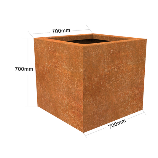 Gardenzz cortenstaal 70x70x70 cm plantenbak