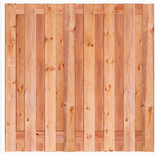 Gardenlux Red Class scherm Arosa 17 planks 180x180cm