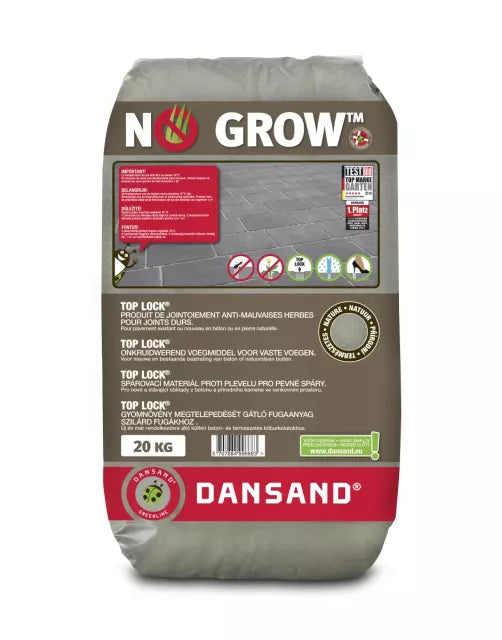 Dansand No Grow Top Lock Onkruidwerend Voegzand Natural 20kg