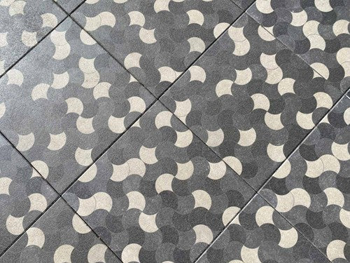 Betonique Stone decor dark 60x60x4cm antraciet