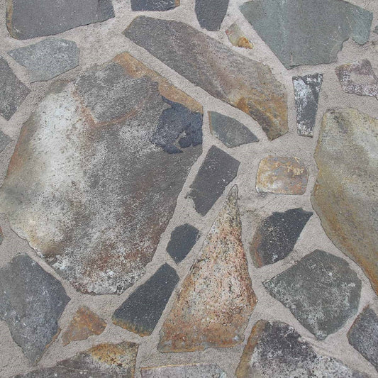 Flagstone kwartsiet forest green melange 72,5kg p/m²